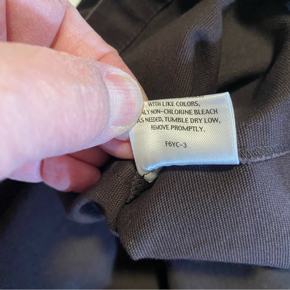 Eileen Fisher SZ S, stretch jeans in dark chocolate brown, EUC, lightweight nice - Picture 5 of 10